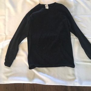 Long sleeve black shirt